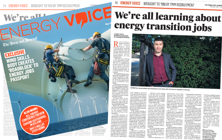 We're All Learning About Energy Transition Jobs We're All Learning About Energy Transition Jobs
